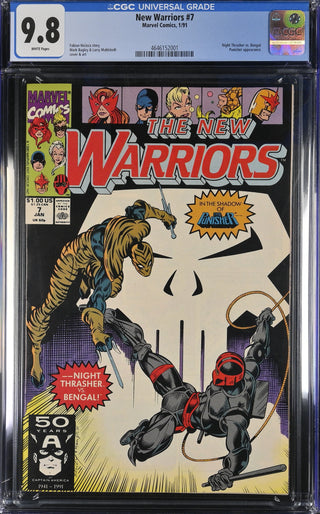 New Warriors #7 (1/91) Graded CGC 9.8