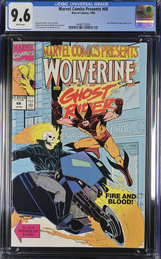 Marvel Comics Presents #66 (1990) Graded CGC 9.6