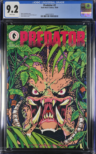 Predator #2 (10/89) Graded CGC 9.2