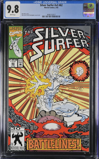 Silver Surfer #v3 #62 (2/92) Graded CGC 9.8