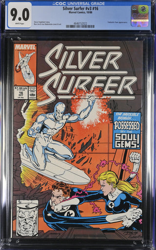 Silver Surfer #v3 #16 (10/88) Graded CGC 9