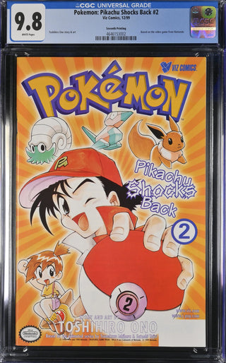Pokemon: Pikachu Shocks Back #2 (12/99) Graded CGC 9.8 Seventh Printing