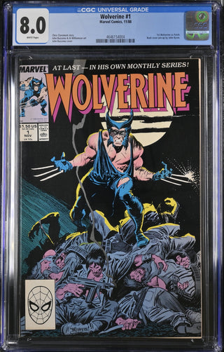 Wolverine #1 (11/88) Graded CGC 8