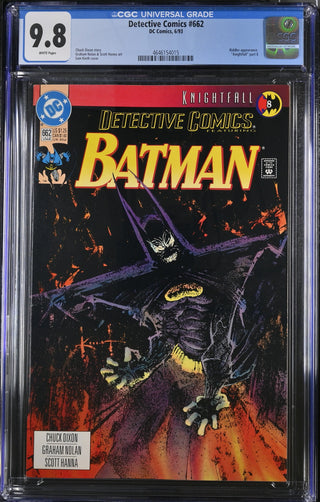 Detective Comics #662 (6/93) Graded CGC 9.8
