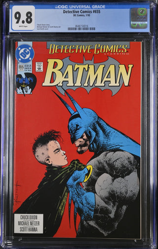 Detective Comics #655 (1/93) Graded CGC 9.8