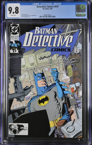 Detective Comics #619 (8/90) Graded CGC 9.8