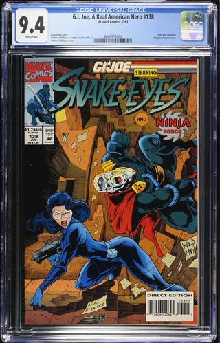 G.I. Joe, A Real American Hero #138 (7/93) Graded CGC 9.4