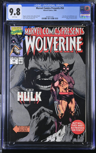 Marvel Comics Presents #54 (1990) Graded CGC 9.8