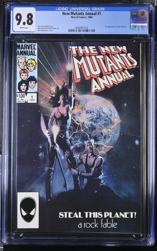 New Mutants Annual #1 (1984) Graded CGC 9.8