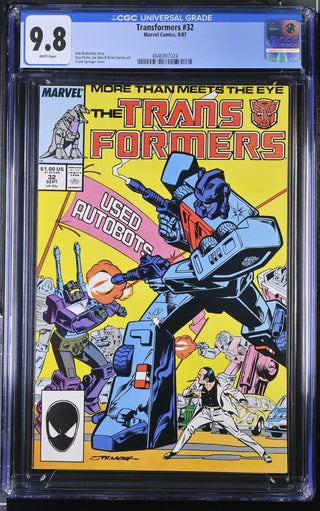 Transformers #32 (9/87) Graded CGC 9.8
