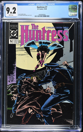 Huntress #7 (10/89) Graded CGC 9.2