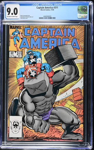 Captain America #311 (11/85) Graded CGC 9