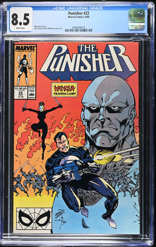 Punisher #22 (8/89) Graded CGC 8.5