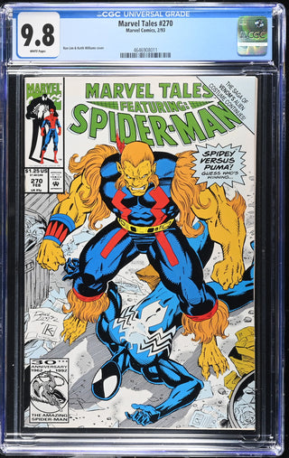 Marvel Tales #270 (2/93) Graded CGC 9.8