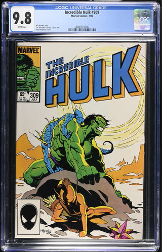 Incredible Hulk #309 (7/85) Graded CGC 9.8