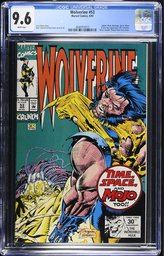 Wolverine #53 (4/92) Graded CGC 9.6