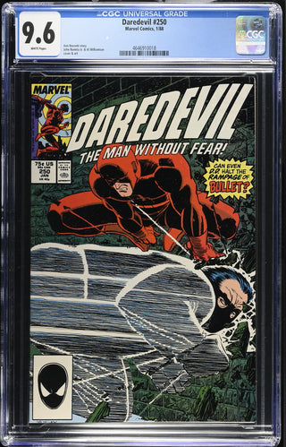 Daredevil #250 (1/88) Graded CGC 9.6