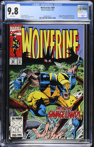 Wolverine #69 (5/93) Graded CGC 9.8