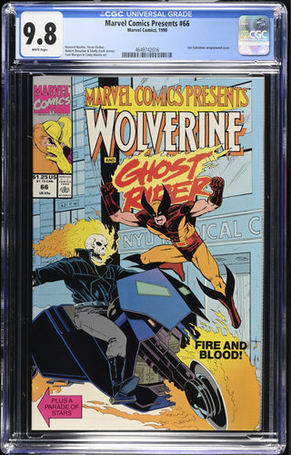 Marvel Comics Presents #66 (1990) Graded CGC 9.8