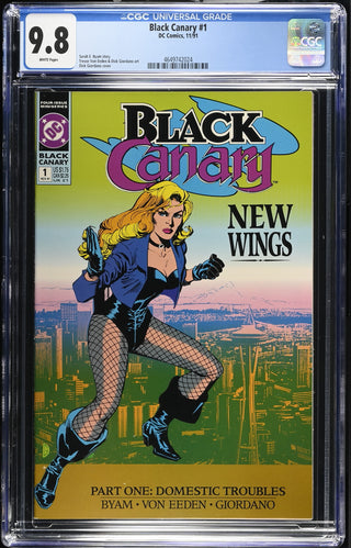 Black Canary #1 (11/91) Graded CGC 9.8