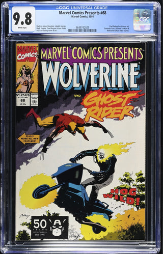 Marvel Comics Presents #68 (1991) Graded CGC 9.8
