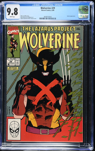 Wolverine #29 (8/90) Graded CGC 9.8