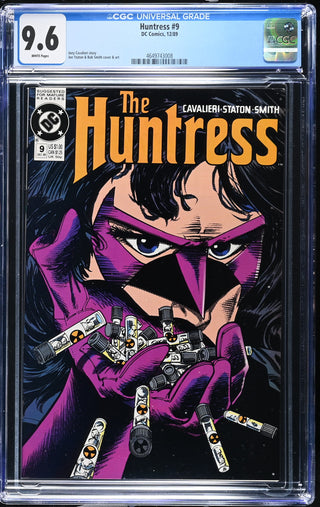Huntress #9 (12/89) Graded CGC 9.6