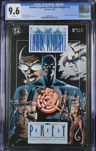 Batman: Legends of the Dark Knight #13 (12/90) Graded CGC 9.6