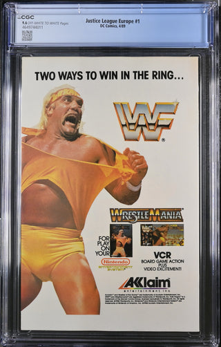 Justice League Europe #1 (4/89) Graded CGC 9.6