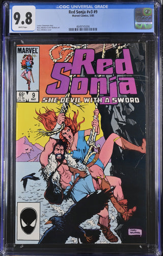 Red Sonja #v3 #9 (5/85) Graded CGC 9.8