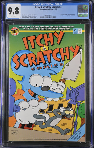 Itchy & Scratchy Comics #3 (1994) Graded CGC 9.8