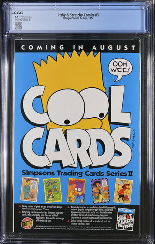Itchy & Scratchy Comics #3 (1994) Graded CGC 9.8