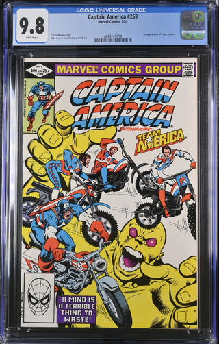 Captain America #269 (5/82) Graded CGC 9.8