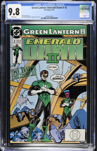 Green Lantern: Emerald Dawn II #2 (5/91) Graded CGC 9.8