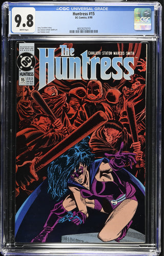 Huntress #15 (6/90) Graded CGC 9.8
