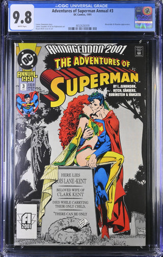 Adventures of Superman Annual #3 (1991) Graded CGC 9.8