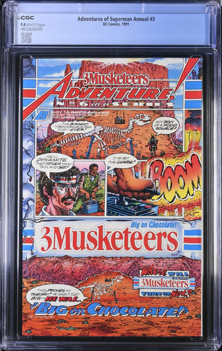 Adventures of Superman Annual #3 (1991) Graded CGC 9.8