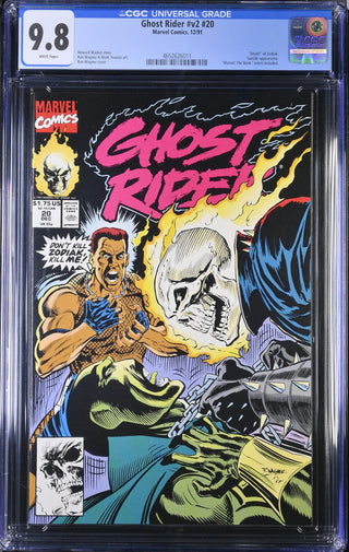 Ghost Rider #v2 #20 (12/91) Graded CGC 9.8
