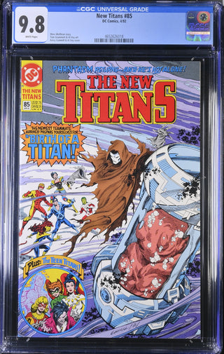 New Titans #85 (4/92) Graded CGC 9.8