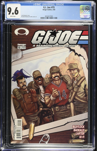G.I. Joe #15 (2/03) Graded CGC 9.6