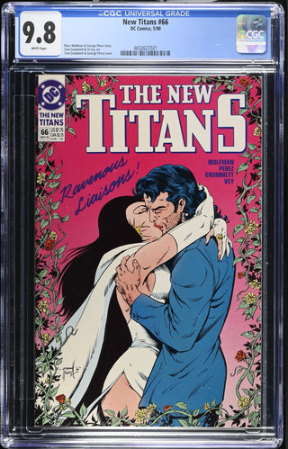 New Titans #66 (5/90) Graded CGC 9.8