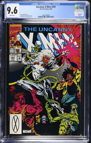 Uncanny X-Men #291 (8/92) Graded CGC 9.6