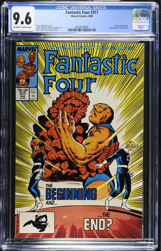 Fantastic Four #317 (8/88) Graded CGC 9.6