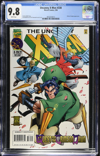 Uncanny X-Men #330 (3/96) Graded CGC 9.8