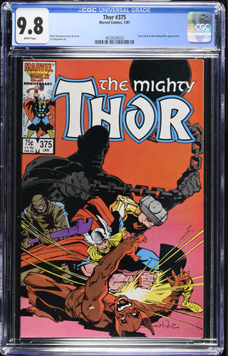 Thor #375 (1/87) Graded CGC 9.8