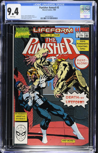 Punisher Annual #3 (1990) Graded CGC 9.4