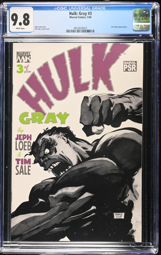 Hulk: Gray #3 (1/04) Graded CGC 9.8