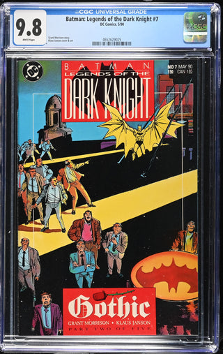 Batman: Legends of the Dark Knight #7 (5/90) Graded CGC 9.8