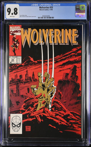 Wolverine #33 (11/90) Graded CGC 9.8