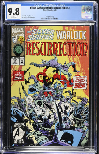 Silver Surfer/Warlock: Resurrection #2 (4/93) Graded CGC 9.8
